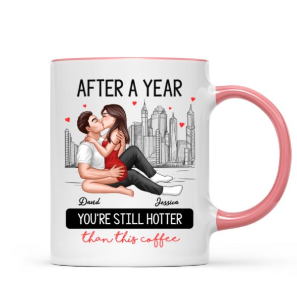 Still Hotter Than This Coffee Sexy Kissing Couple Personalized Mug