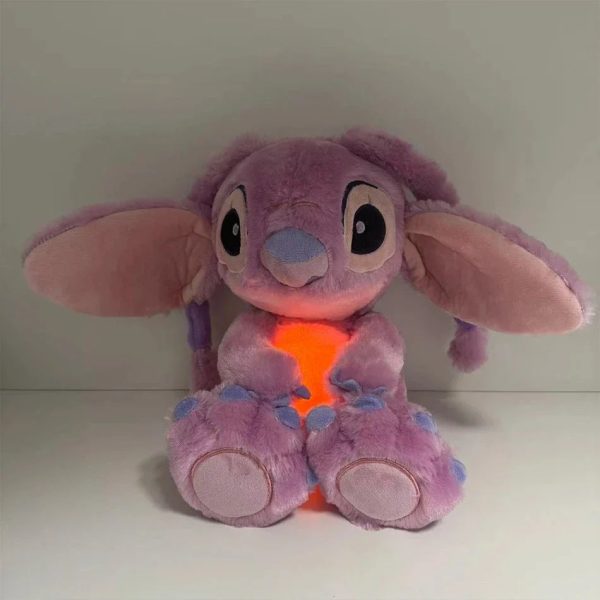 Stitch Breathing Plush Doll with Light and Music