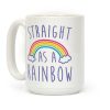 Straight As A Rainbow Coffee Mug