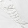 Strappy Corset Back Tie-Up Mini Dress