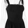 Strappy Corset Flowy Midi Dress With Pocket