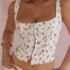 Strappy Hook Corset Top