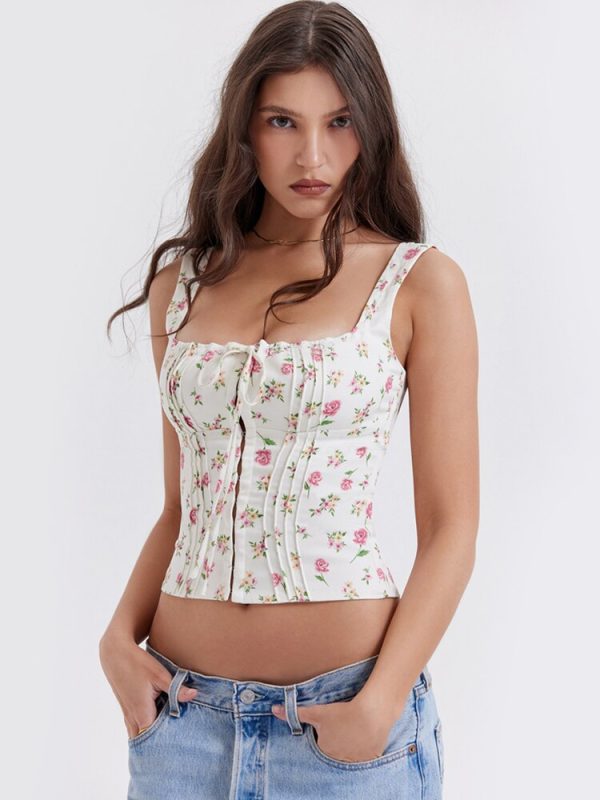 Strappy Hook Corset Top
