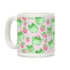 Strawberry Frogs Pattern Coffee Mug
