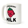 Strawberry Milk Coffee Mug