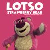 Strawberry Teddy Bear Plush Toy 25cm