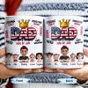 Strong Funny Brave Hero Dad, Protector Loving Friendly Man Of God - Personalized Custom Coffee Mug - DAD172_MG