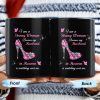 Strong Woman High Heels Memorial Mug - Personalized Custom Coffee Mug - CPL117_MG