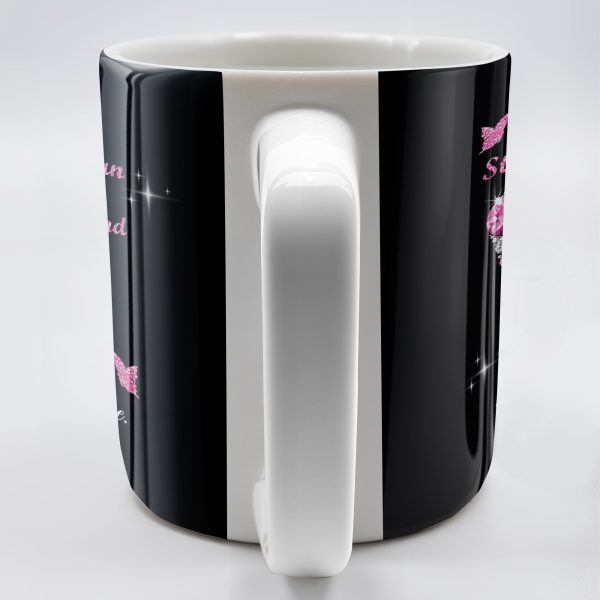 Strong Woman High Heels Memorial Mug - Personalized Custom Coffee Mug - CPL117_MG