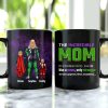 Stronger Mom 05HUDT190423TM Personalized Black Mug