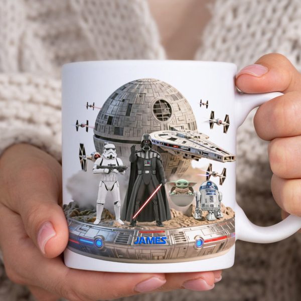 Stwa Galaxy Star Cosmic Space - Personalized Ceramic Mug - Gift For Movie Fans NL122