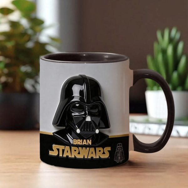 Stwa Join The Dark Side - Personalized Accent Mug - Gift For Fan Movies HH01