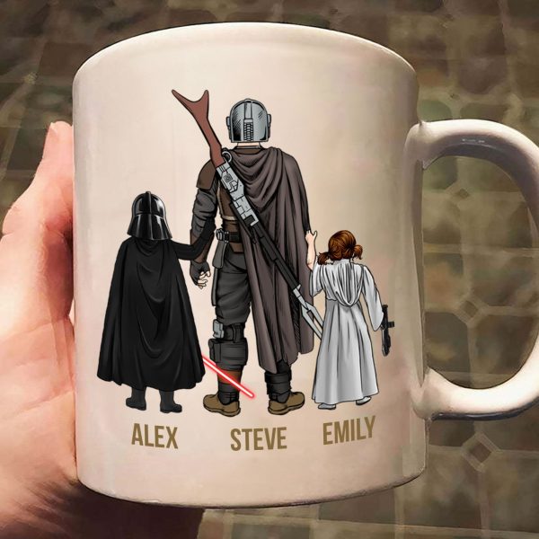Stwa The Definition Of A Dadalorian - Gift For Father's Day - Personalized Ceramic Mug