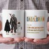 Stwa The Definition Of A Dadalorian - Gift For Father's Day - Personalized Ceramic Mug