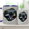 Stwa Welcome To The Dark Side In Galaxy Star - Personalized Accent Mug - Gift For Movie Fans NL122