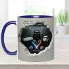 Stwa Welcome To The Dark Side In Galaxy Star - Personalized Accent Mug - Gift For Movie Fans NL122