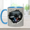 Stwa Welcome To The Dark Side In Galaxy Star - Personalized Accent Mug - Gift For Movie Fans NL122