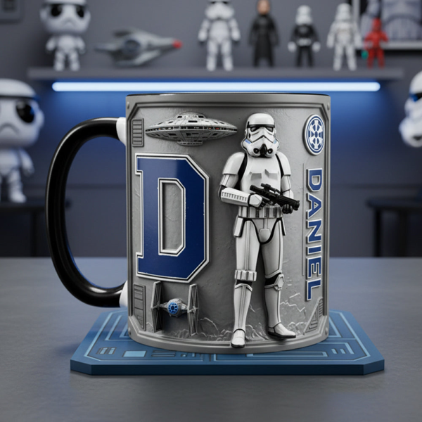 Stwa With Alphabet - Personalized Accent Mug - Gift For Fan Movies HH01