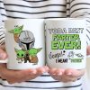 Stwa Yoda Best Farter Ever Ooops - Gift For Father, Grandpa - Personalized Ceramic Mug - NH96