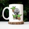 Stwa Yoda Best Farter Ever Ooops - Gift For Father, Grandpa - Personalized Ceramic Mug - NH96