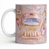 Stylish Nail Art Accessories Design - Personalized Custom Coffee Mug - HOB058_MG