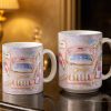 Stylish Nail Art Accessories Design - Personalized Custom Coffee Mug - HOB058_MG