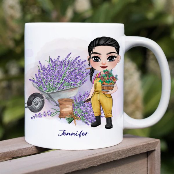 Sugar And Spice, Personalized Mug, Gift For Gardening