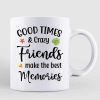Summer Girls Pattern Dresses Besties Personalized Mug