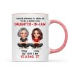 Super Cool Daughter-in-Law - Personalized Mug - Funny Christmas Gift for Daughter-in-Law Super Cool Daughter-in-Law - Personalized Mug - Funny Christmas Gift for Daughter-in-Law
