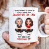 Super Cool Daughter-in-Law - Personalized Mug - Funny Christmas Gift for Daughter-in-Law Super Cool Daughter-in-Law - Personalized Mug - Funny Christmas Gift for Daughter-in-Law