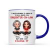 Super Cool Daughter-in-Law - Personalized Mug - Funny Christmas Gift for Daughter-in-Law Super Cool Daughter-in-Law - Personalized Mug - Funny Christmas Gift for Daughter-in-Law