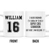 Super Cool Grandson Killing It Mug - Personalized Custom Coffee Mug - GSN029_MG