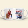 Super Dad In Universe - Personalized Coffee Mug
