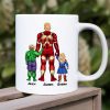 Super Dad Personalized Mug Father's Day Gift DR-WHM-05QHHN110523TM
