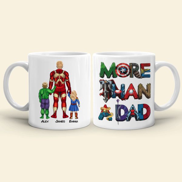 Super Dad Personalized Mug Father's Day Gift DR-WHM-05QHHN110523TM