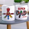 Super Dad Personalized Mug, Gift For Dad-4OHHN090623