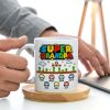 Super Family Personalized White Mug, Family Gift