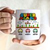 Super Family Personalized White Mug, Family Gift