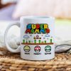 Super Family Personalized White Mug, Family Gift