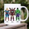 Super Job Dad 05NAHN220523TM Personalized Mug Father's Day Gift