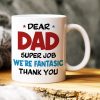 Super Job Dad 05NAHN220523TM Personalized Mug Father's Day Gift