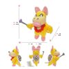 Super Mario Bros Plush Toys - Adorable Bowser Jr, Meowser & Lemmy Dolls
