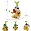 Super Mario Bros Plush Toys - Adorable Bowser Jr, Meowser & Lemmy Dolls