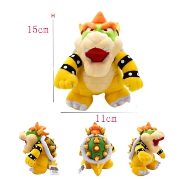 Super Mario Bros Plush Toys - Adorable Bowser Jr, Meowser & Lemmy Dolls
