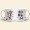 Super Mom Super Wife Super Tired Personalized Mug, Gift For Mother's Day