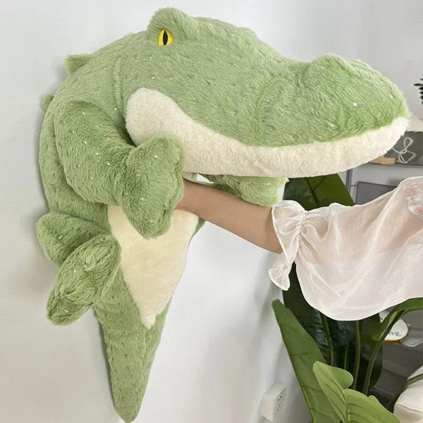 Super Soft Crocodile Plush Luxuriously Soft