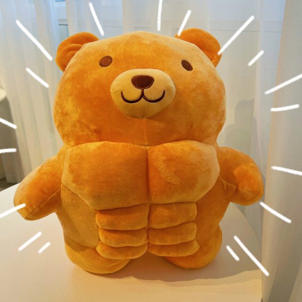 Super Soft Muscle Bear Luxuriously