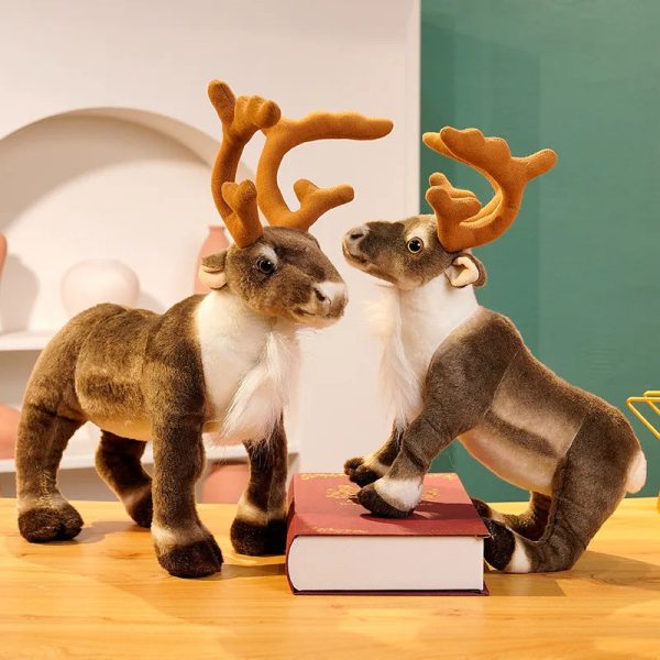 Super Soft Reindeer Plush Cuddly & Fun