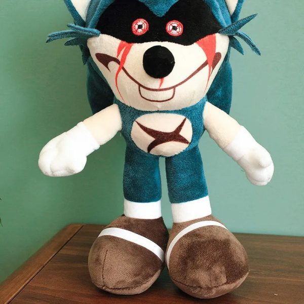 Super Sonic Plush Toy - 40CM Hedgehog Doll for Kids' Birthday Gift