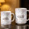 Surround Yourself With Love And Joy Featuring Dog And Flowers - Personalized Custom Coffee Mug - PME156_MG